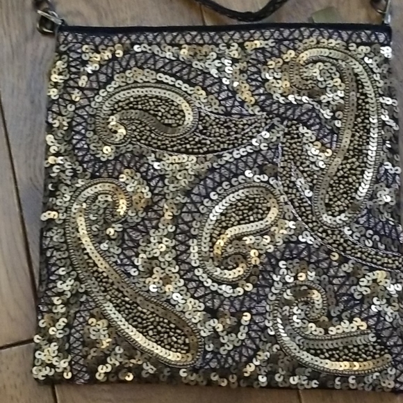 Vintage Christina sequined bag with chain strap - Picture 6 of 7